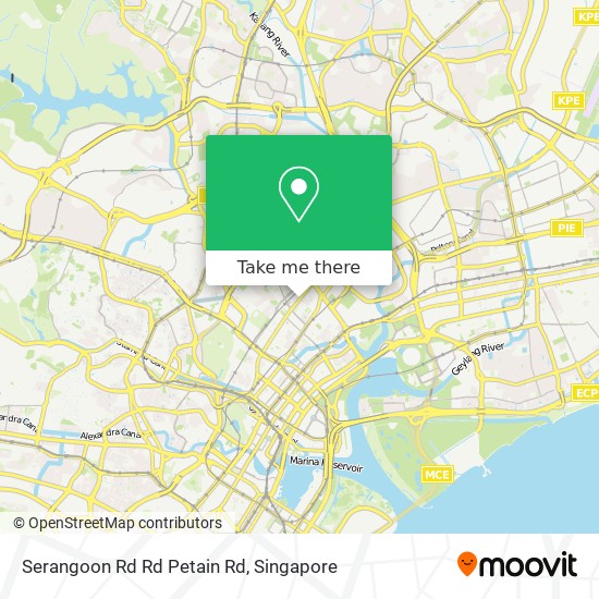 Serangoon Rd Rd Petain Rd地图