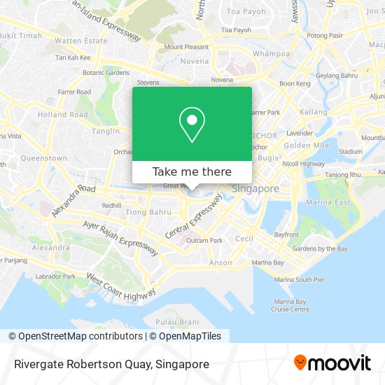 Rivergate Robertson Quay地图