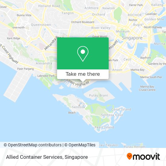 Allied Container Services map