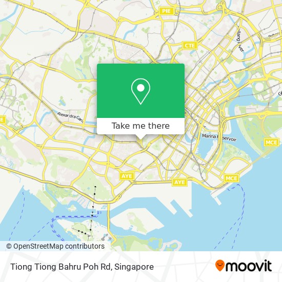 Tiong Tiong Bahru Poh Rd地图