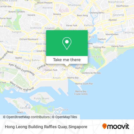 Hong Leong Building Raffles Quay map