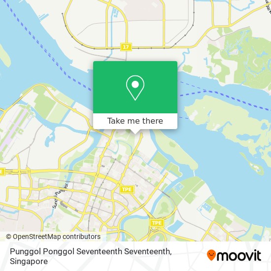 Punggol Ponggol Seventeenth Seventeenth地图