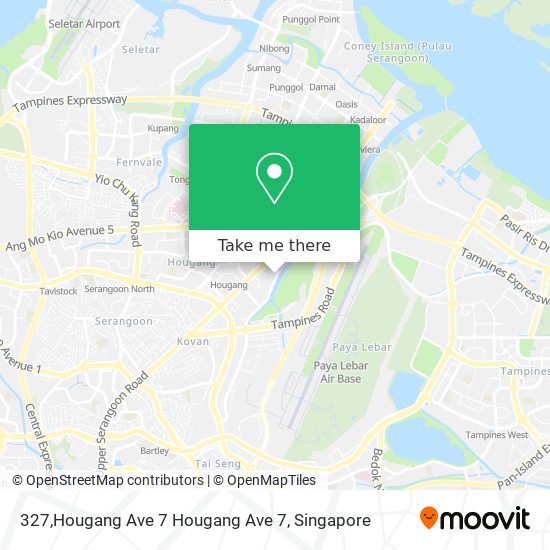 327,Hougang Ave 7 Hougang Ave 7 map