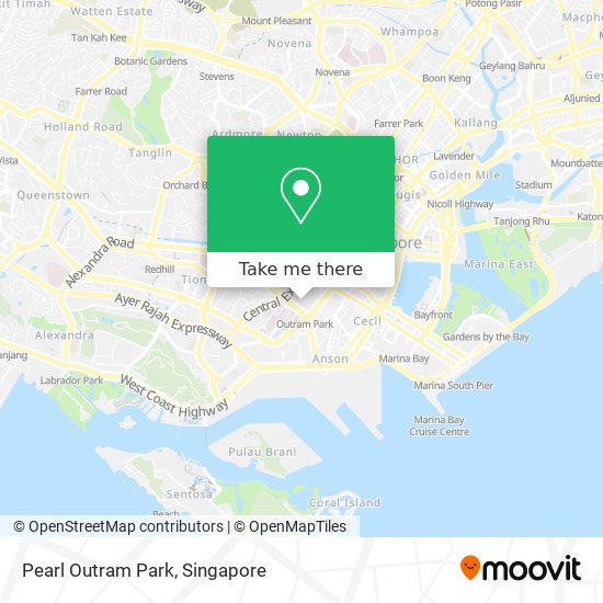 Pearl Outram Park map