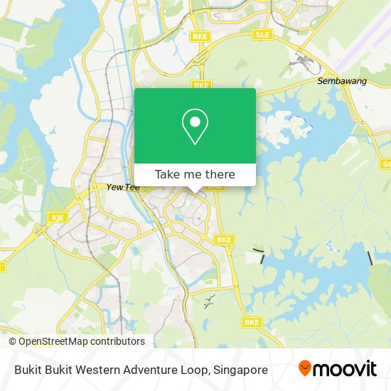 Bukit Bukit Western Adventure Loop地图