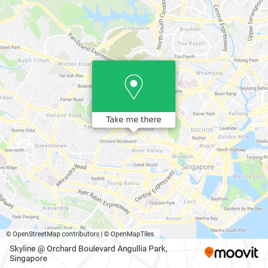 Skyline @ Orchard Boulevard Angullia Park地图