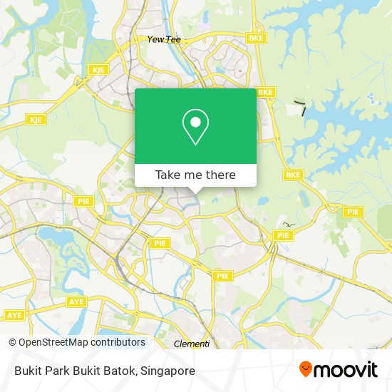 Bukit Park Bukit Batok map