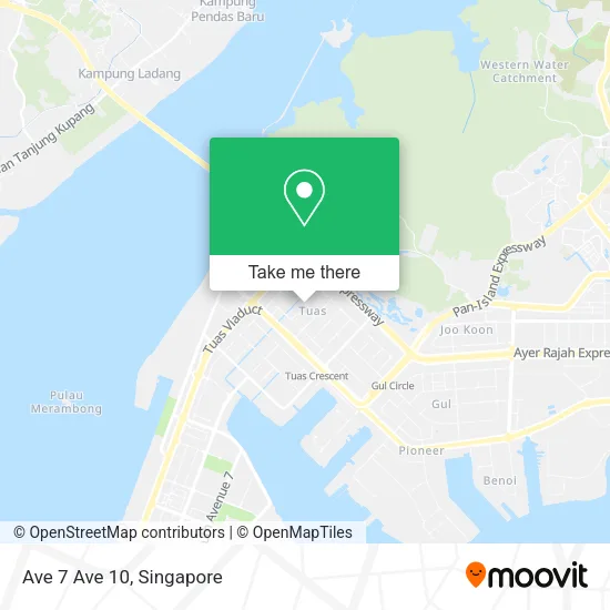 Ave 7 Ave 10 map