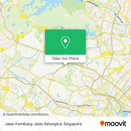 Jalan Kembang Jalan Setangkai地图