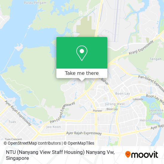 NTU (Nanyang View Staff Housing) Nanyang Vw地图