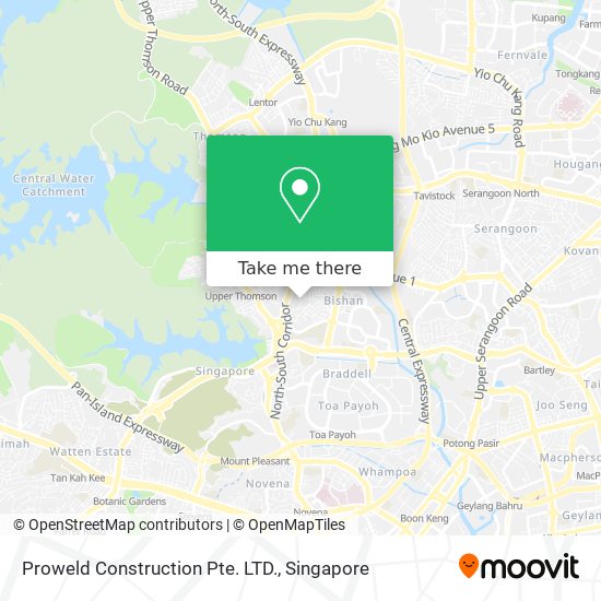 Proweld Construction Pte. LTD. map