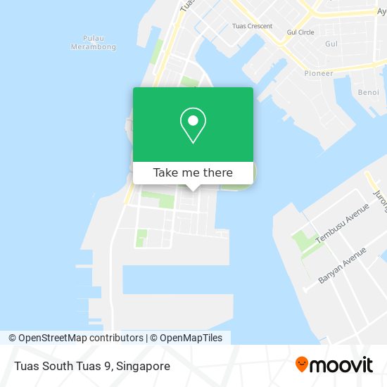 Tuas South Tuas 9地图