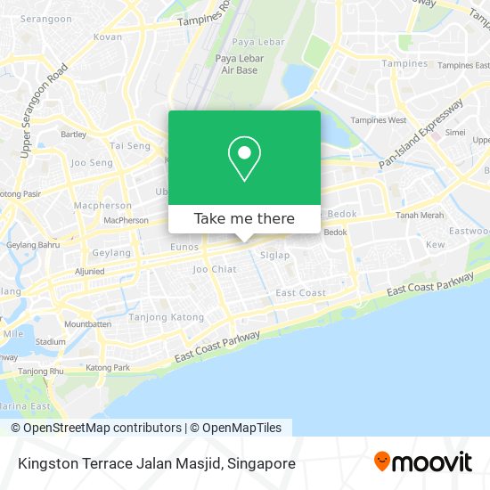 Kingston Terrace Jalan Masjid map
