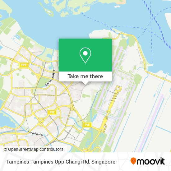 Tampines Tampines Upp Changi Rd map