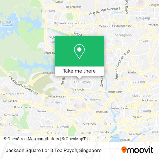 Jackson Square Lor 3 Toa Payoh map