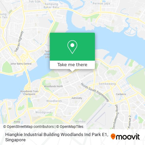 Hiangkie Industrial Building Woodlands Ind Park E1地图