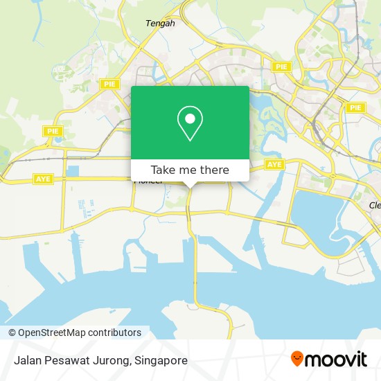 Jalan Pesawat Jurong地图