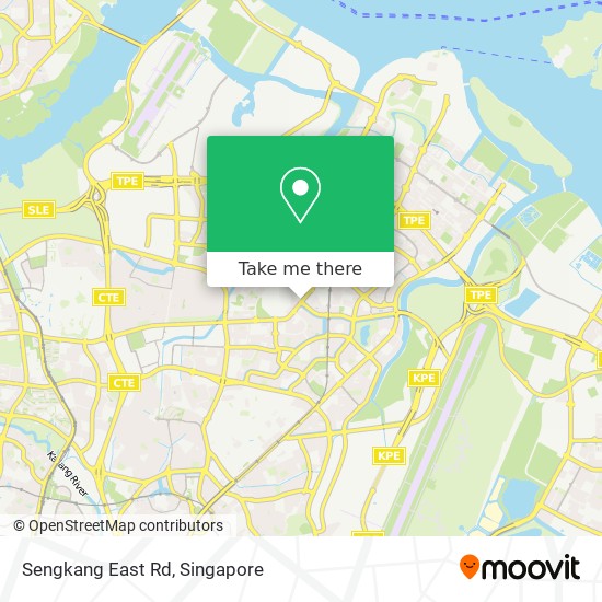 Sengkang East Rd map