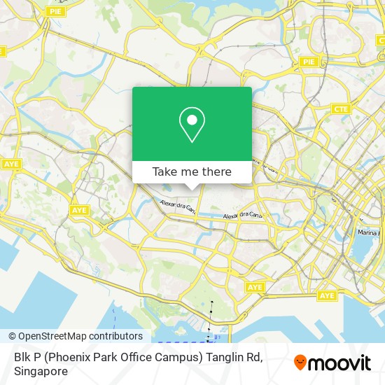 Blk P (Phoenix Park Office Campus) Tanglin Rd map