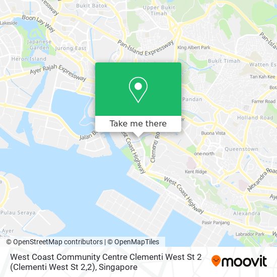 West Coast Community Centre Clementi West St 2 (Clementi West St 2,2)地图