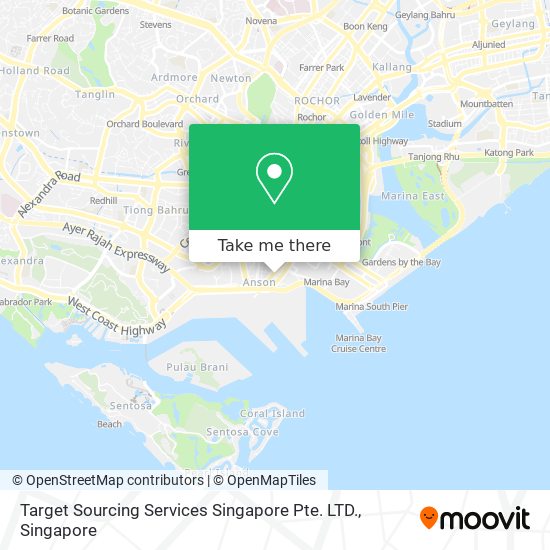 Target Sourcing Services Singapore Pte. LTD. map