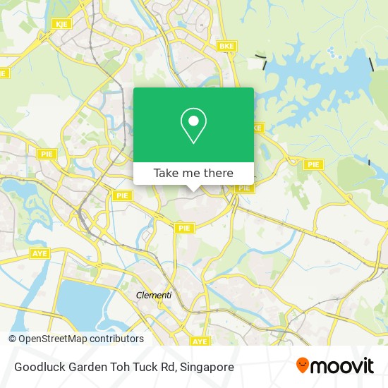 Goodluck Garden Toh Tuck Rd地图