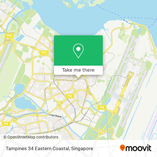 Tampines 34 Eastern Coastal地图