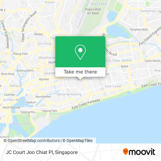 JC Court Joo Chiat Pl map