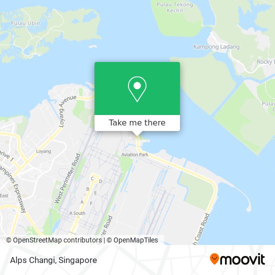 Alps Changi map