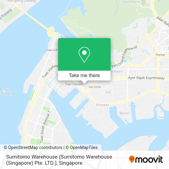 Sumitomo Warehouse (Sumitomo Warehouse (Singapore) Pte. LTD.)地图