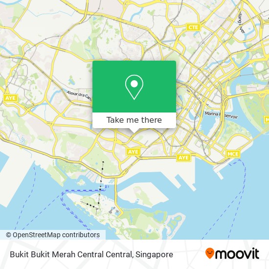 Bukit Bukit Merah Central Central map