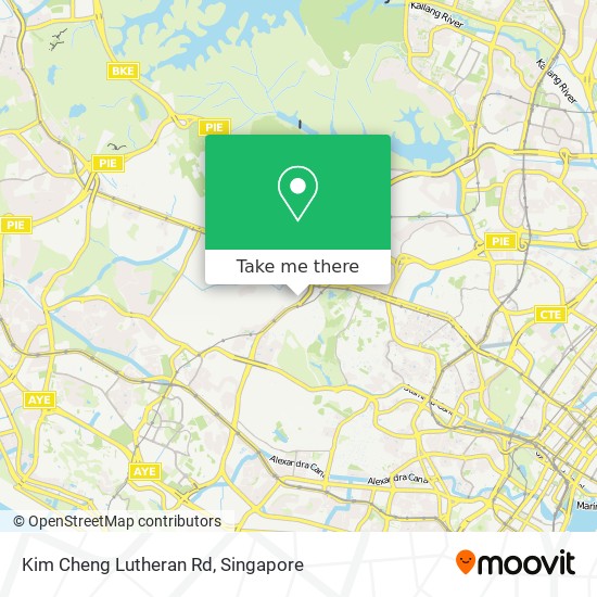 Kim Cheng Lutheran Rd map