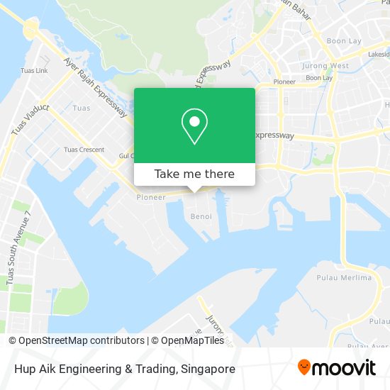 Hup Aik Engineering & Trading map