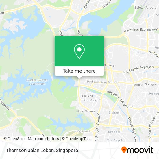 Thomson Jalan Leban map