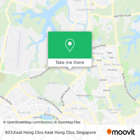 803,Keat Hong Clos Keat Hong Clos map