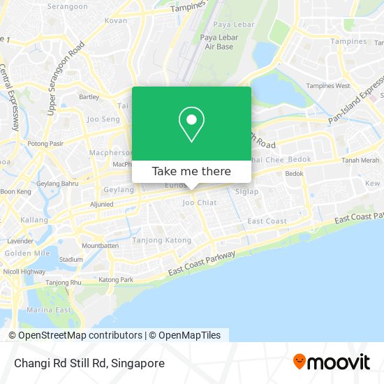 Changi Rd Still Rd map
