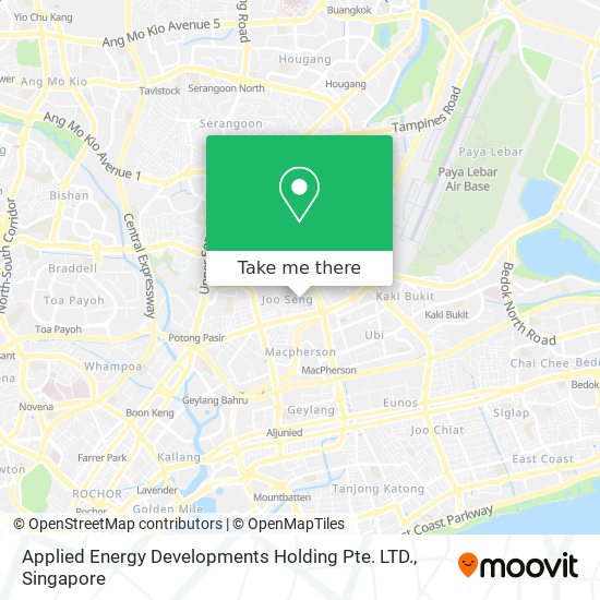 Applied Energy Developments Holding Pte. LTD. map