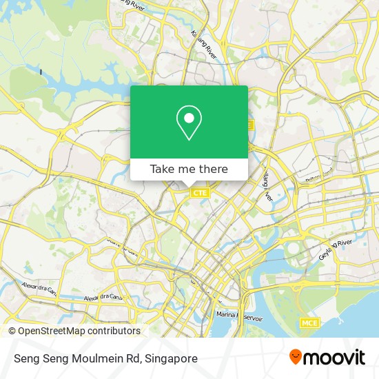 Seng Seng Moulmein Rd map