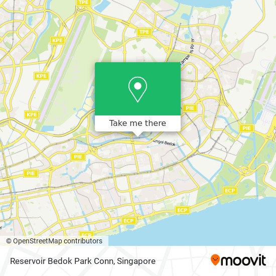 Reservoir Bedok Park Conn地图