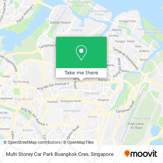 Multi Storey Car Park Buangkok Cres map