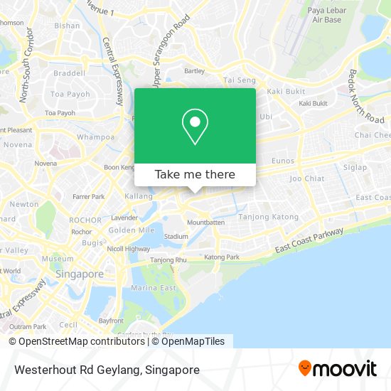 Westerhout Rd Geylang map
