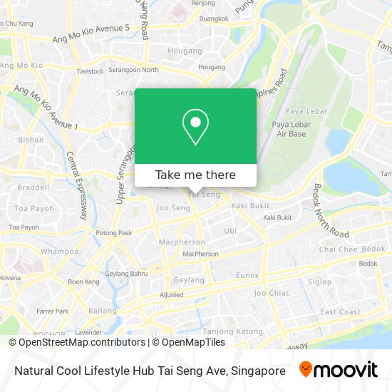 Natural Cool Lifestyle Hub Tai Seng Ave map