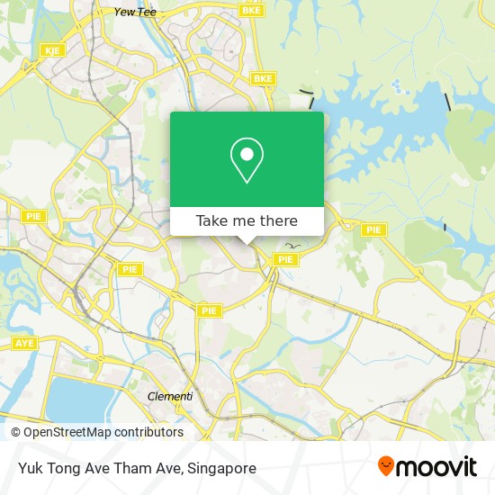 Yuk Tong Ave Tham Ave map