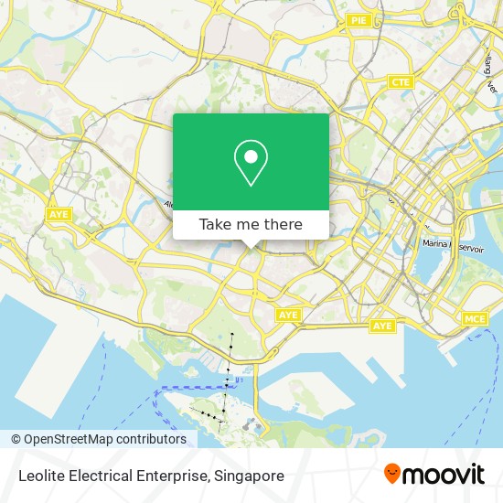 Leolite Electrical Enterprise map