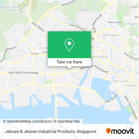 Jebsen & Jessen Industrial Products map