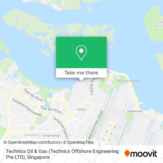 Technics Oil & Gas (Technics Offshore Engineering Pte LTD) map