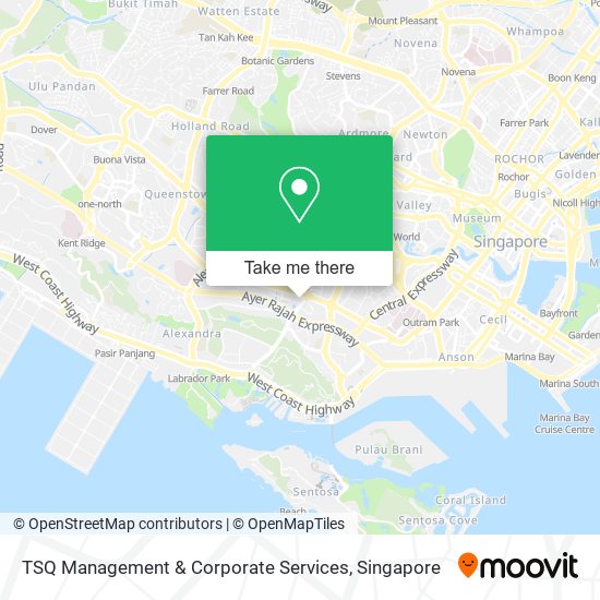 TSQ Management & Corporate Services map