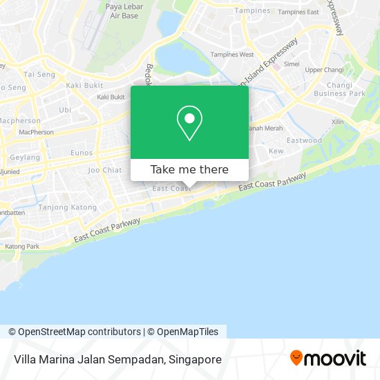 Villa Marina Jalan Sempadan map