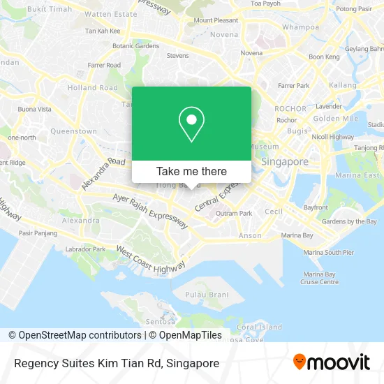 Regency Suites Kim Tian Rd地图
