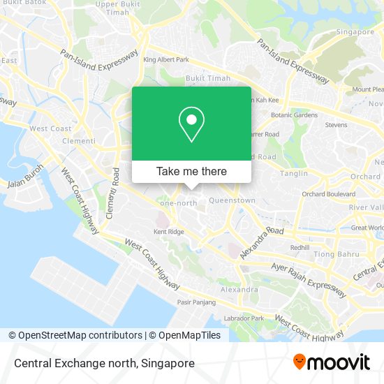 Central Exchange north map